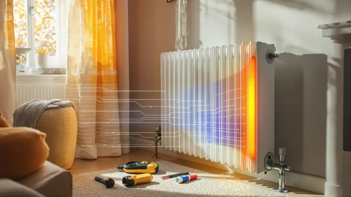 Steigern Sie die Effizienz Ihrer Heizkörper: ein Tipp von Heizungsfachleuten für bis zu 15 % mehr Wärme