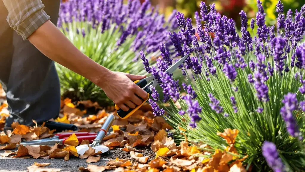 Um im Frühjahr eine atemberaubende Blüte zu genießen, vergessen Sie nicht, diese entscheidende Maßnahme an Ihren Lavendelsträuchern vor Mitte November vorzunehmen