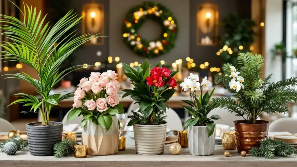 Für ein unvergessliches Weihnachten: 5 trendige Pflanzen, die den traditionellen Weihnachtsstern ersetzen